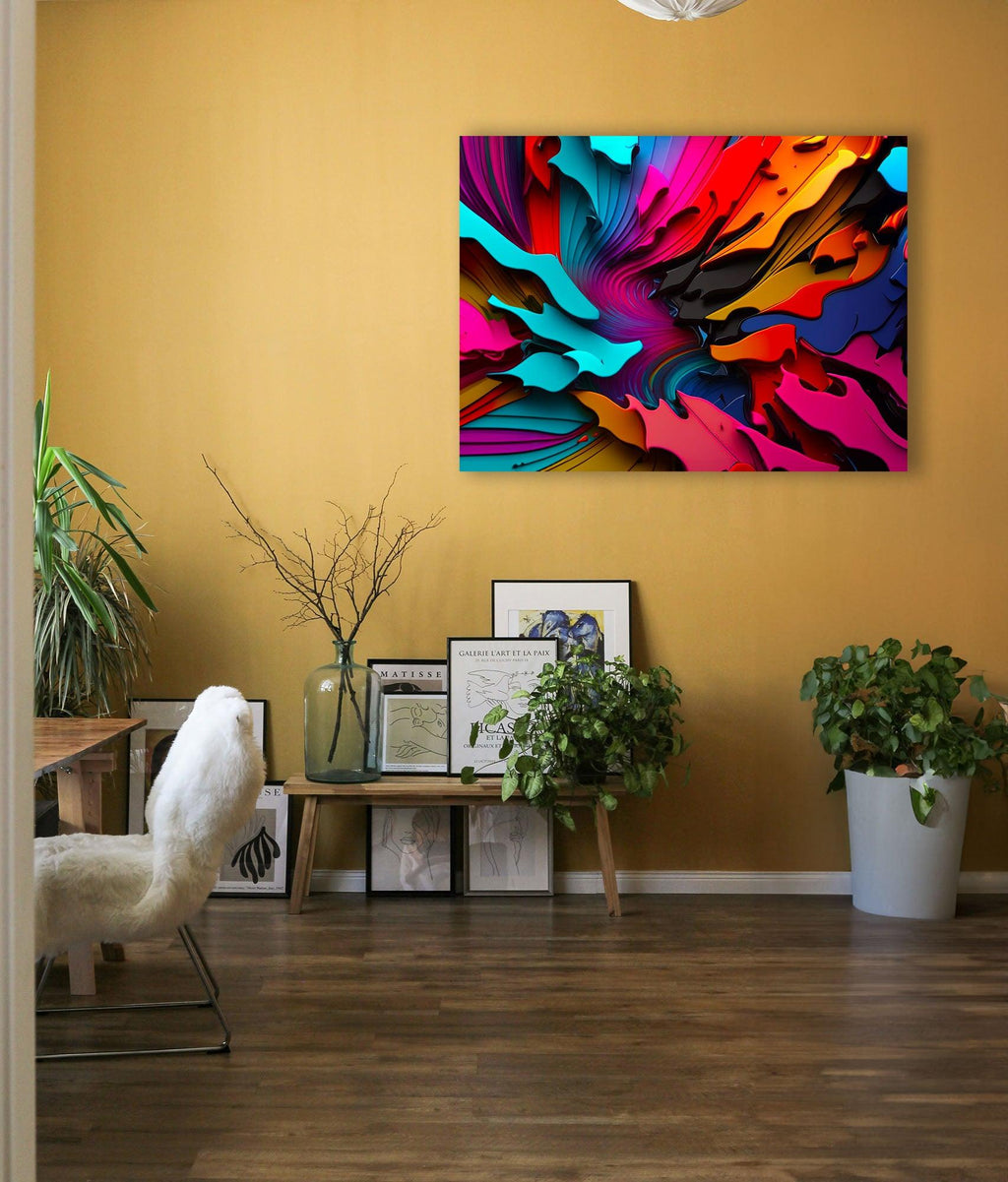 Wandbild Abstrakte Farbwelt Nr. 5