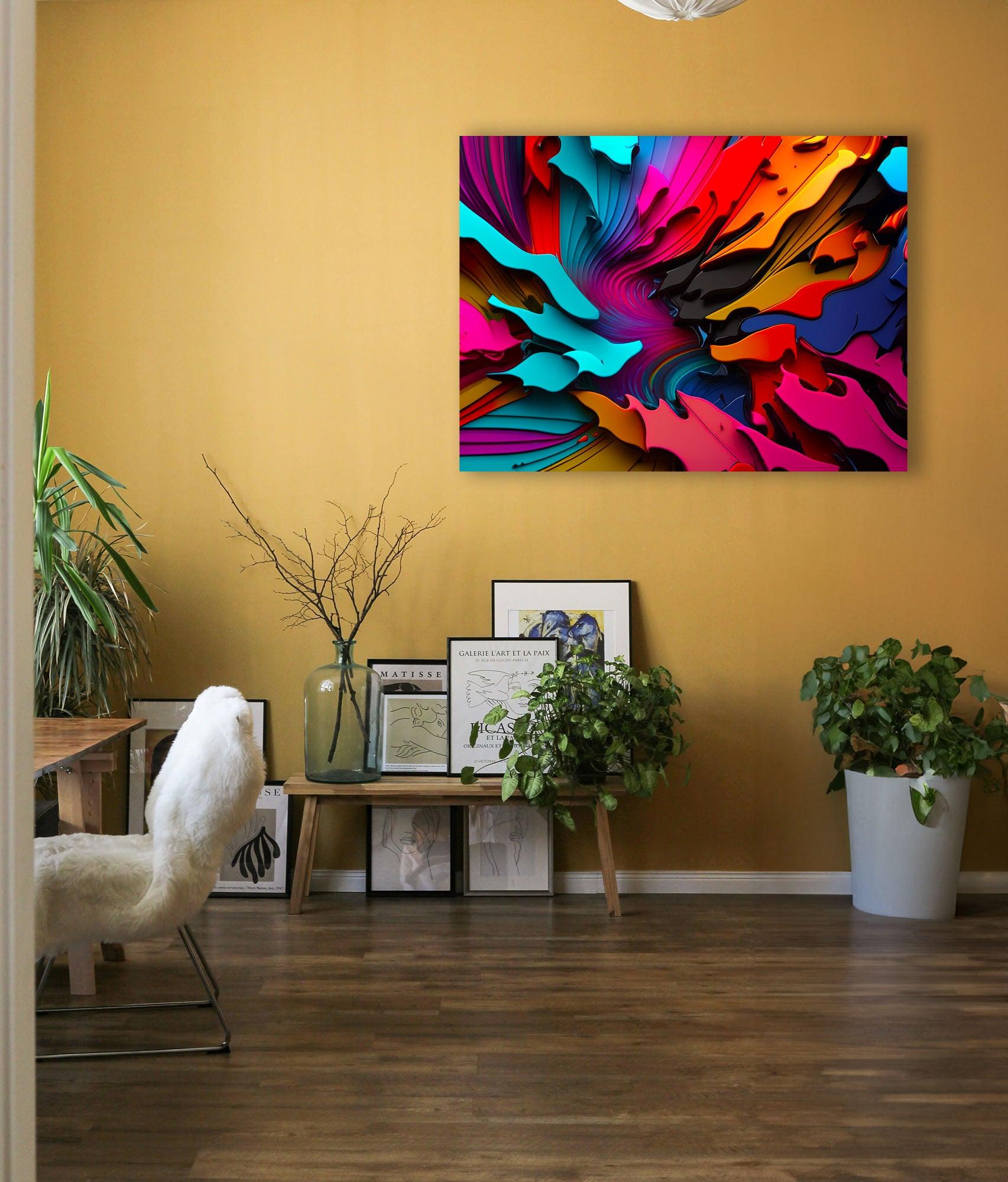 Wandbild Abstrakte Farbwelt Nr. 5