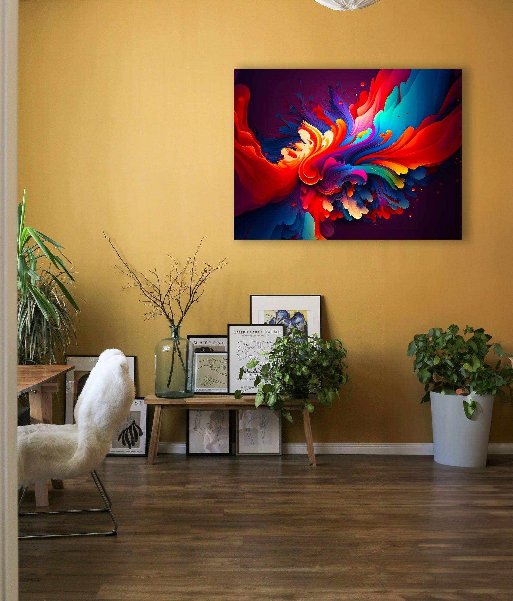 Wandbild Abstrakte Farbwelt Nr. 9