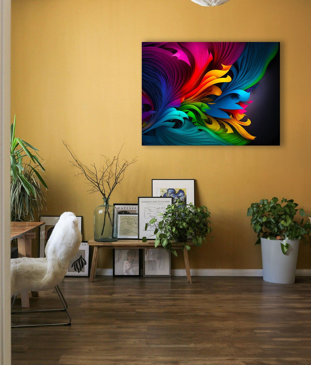 Wandbild Abstrakte Farbwelt Nr. 2