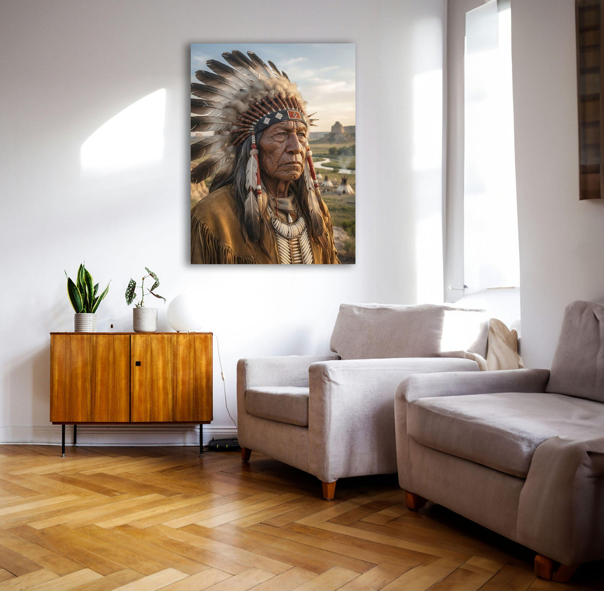 Zimmer3hoch_27eccdab-eb2a-474c-b7d0-c83d2b4e2cf4 - Wandbild Galerie