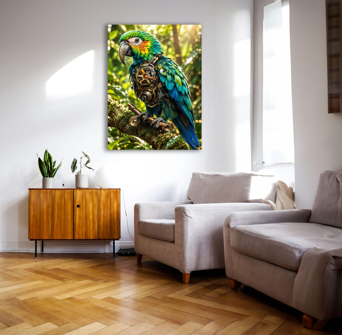 Zimmer3hoch_6513a94b-90a8-4cd9-bf1c-a4ee5e2fda58 - Wandbild Galerie