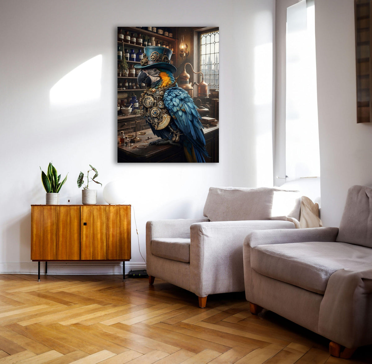 Zimmer3hoch_a8d0ed91-2ad5-4804-8ef1-1d4887d13b64 - Wandbild Galerie