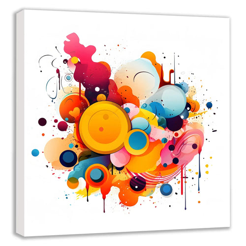 Abstract Art Wandbild Kunstdruck auf Leinwand | Wandbild Galerie