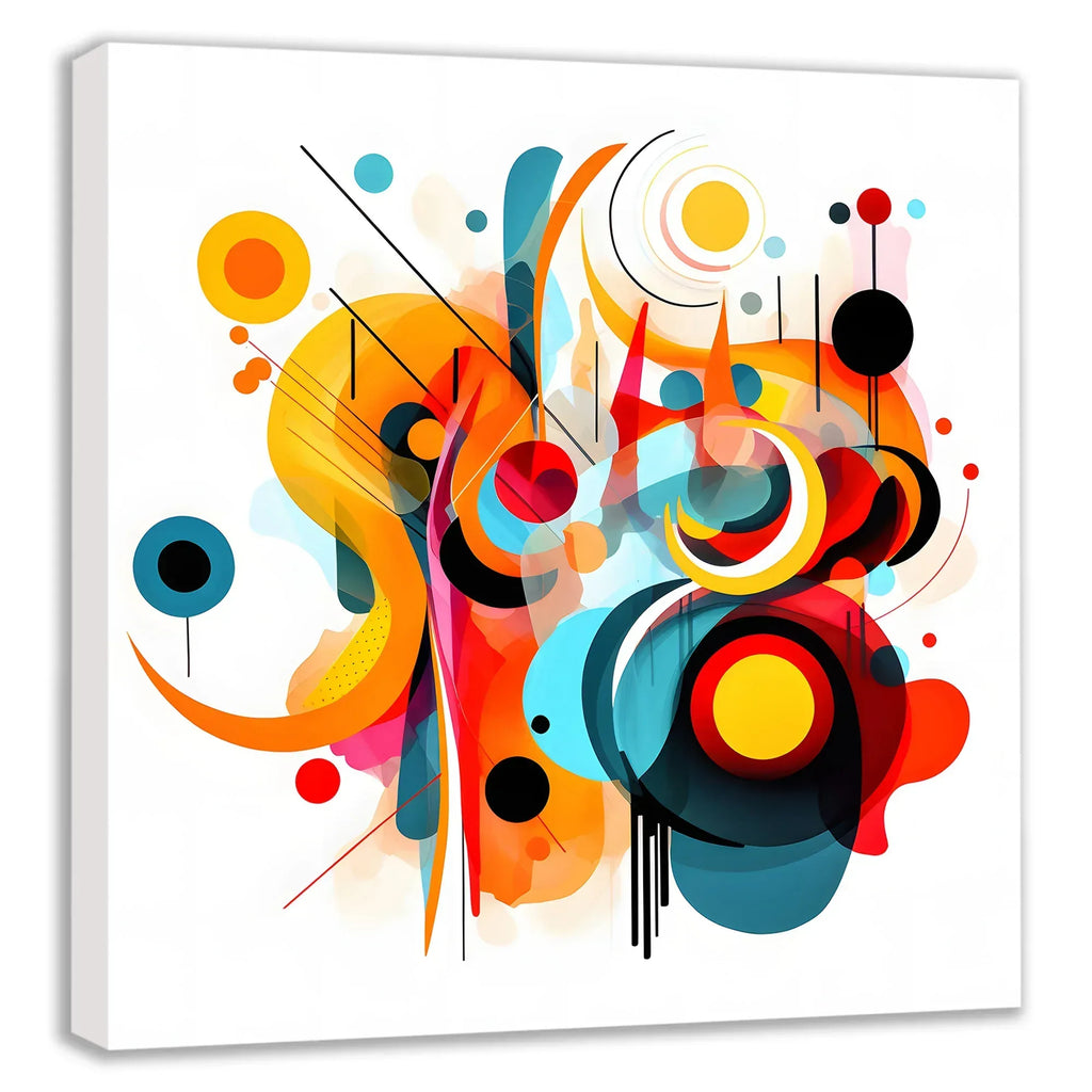 Abstract Art 4 Wandbild Kunstdruck auf Leinwand | Wandbild Galerie