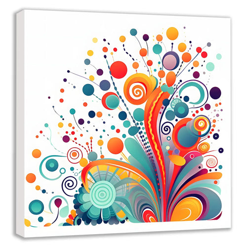 Abstract Art 5 Wandbild Kunstdruck auf Leinwand | Wandbild Galerie