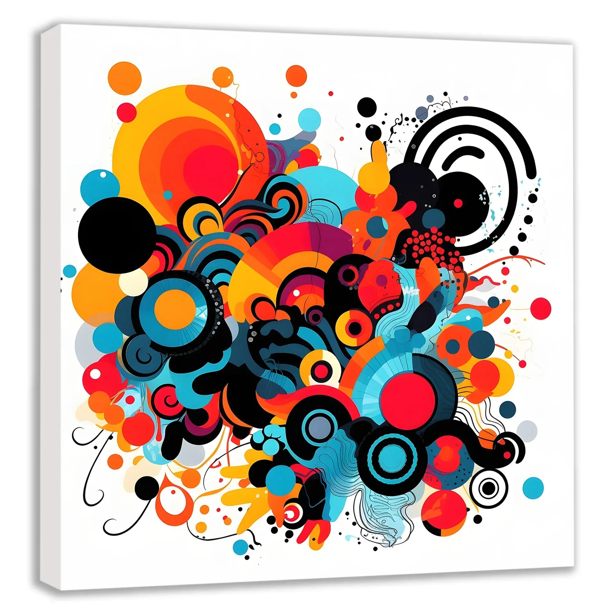 Abstract Art 6 Wandbild Kunstdruck auf Leinwand | Wandbild Galerie