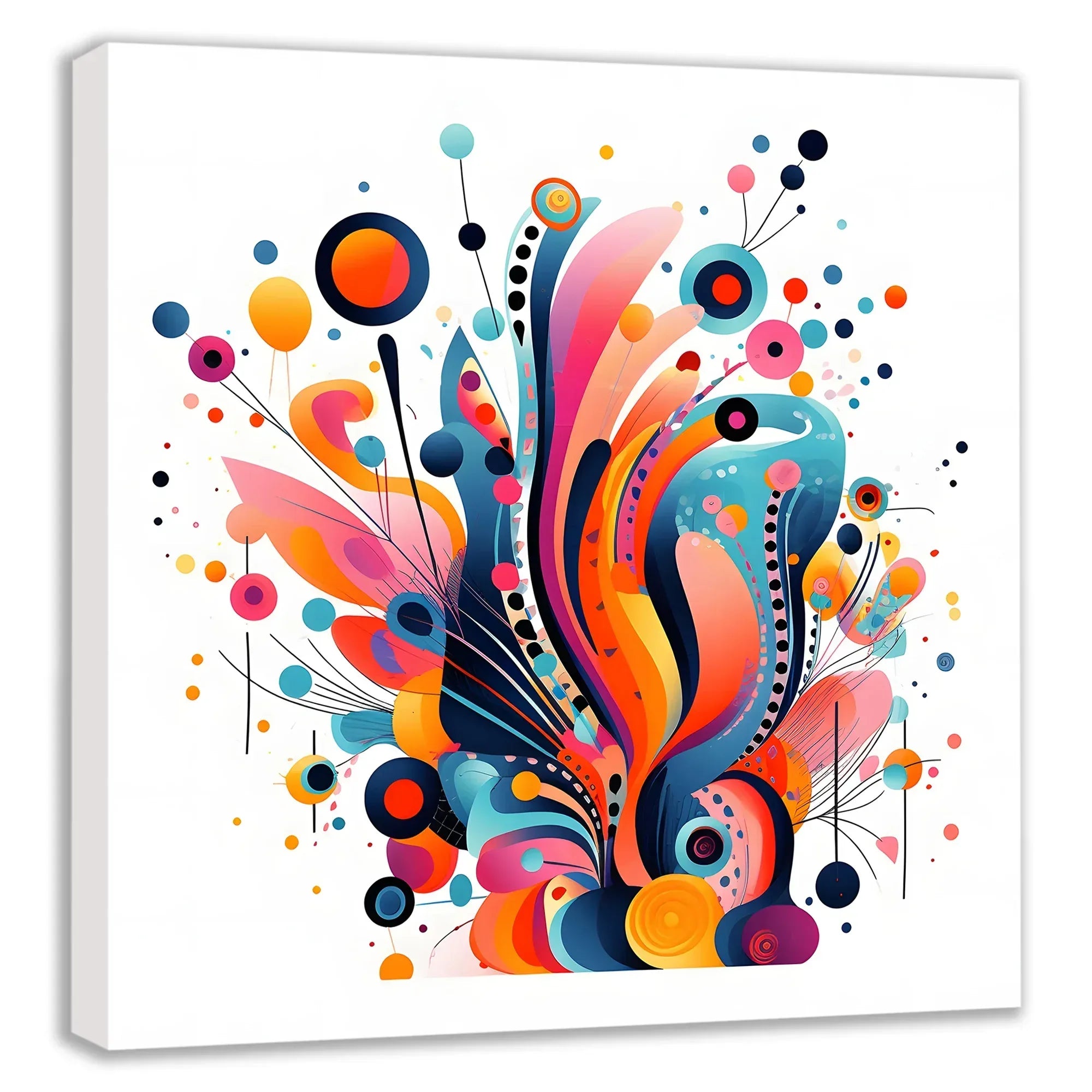 Abstract Art 7 Wandbild Kunstdruck auf Leinwand | Wandbild Galerie