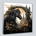 Wandbild Pferd 19 Steampunk Kunstdruck auf Leinwand | Wandbild Galerie