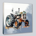 Wandbild Traktor alt 6 Kunstdruck auf Leinwand direkt zum Aufhängen | Wandbild Galerie