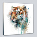 Wandbild Tiger Kunstdruck auf Leinwand direkt zum Aufhängen | Wandbild Galerie