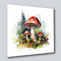 Waldpilze 1 Wandbild Kunstdruck auf Leinwan | Wandbild Galerie