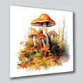Waldpilze 6 Wandbild Kunstdruck auf Leinwand | Wandbild Galerie
