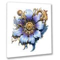 Wandbild Blumen 5 Steampunk Kunstdruck auf Leinwand | Wandbild Galerie