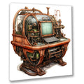 Wandbild Computer Steampunk 1 Kunstdruck auf Leinwand | Wandbild Galerie
