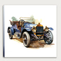 Oldtimer Auto Coupe 67 Wandbild Kunstdruck auf Leinwand | Wandbild Galerie