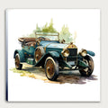 Oldtimer Auto Coupe 10 Wandbild Kunstdruck auf Leinwand | Wandbild Galerie