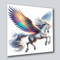 Einhorn Unicorn 9 Wandbild Kunstdruck auf Leinwand | Wandbild Galerie