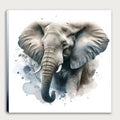 Elefant 54 Wandbild Kunstdruck auf Leinwand | Wandbild Galerie
