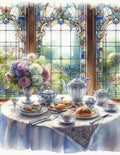 Wandbild Teatime Kunstdruck auf Leinwand direkt zum Aufhängen | Wandbild Galerie