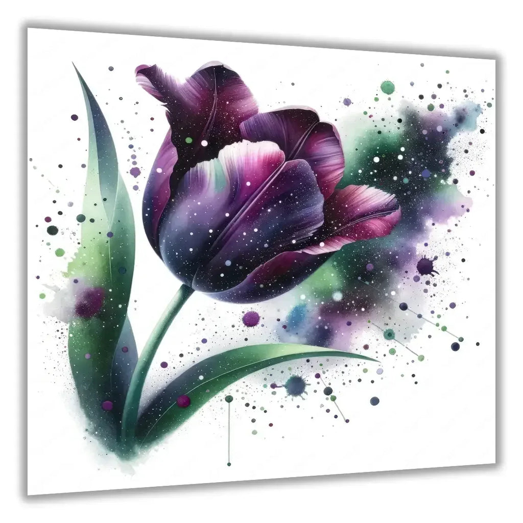 Tulpen 3 Wandbild Kunstdruck auf Leinwand | Wandbild Galerie