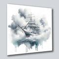 Wandbild Segelschiff antik 2 Kunstdruck auf Leinwand direkt zum Aufhängen | Wandbild Galerie