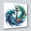 Anker 5 Wandbild Kunstdruck auf Leinwand | Wandbild Galerie