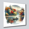 Angelszene 4 Aquarellstil Wandbild Kunstdruck auf Leinwand | Wandbild Galerie