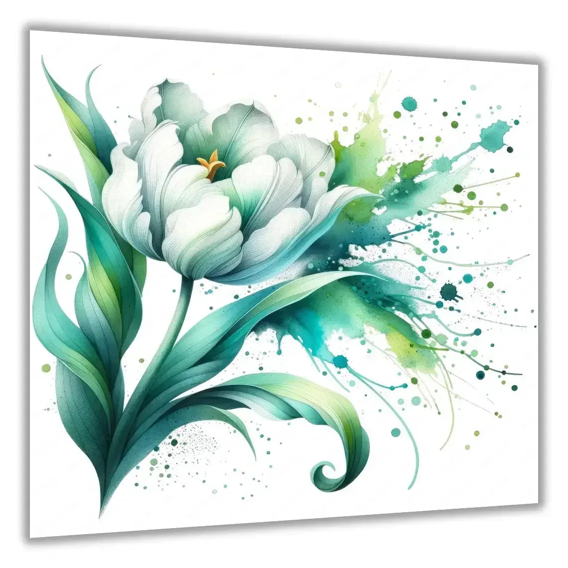 Tulpen 65 Wandbild Kunstdruck auf Leinwand | Wandbild Galerie