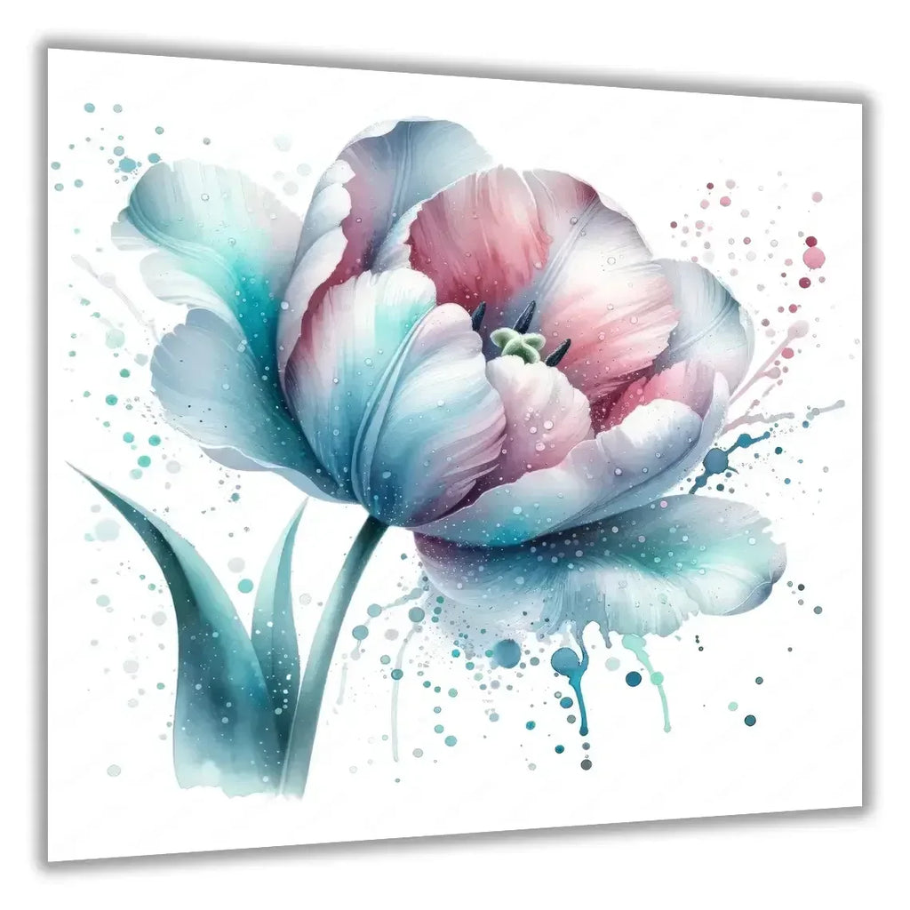 Tulpen 8 Wandbild Kunstdruck auf Leinwand | Wandbild Galerie
