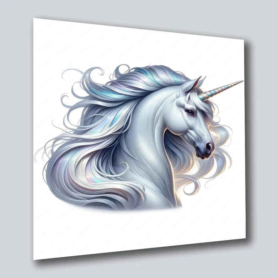Einhorn Unicorn 5 Wandbild Kunstdruck auf Leinwand | Wandbild Galerie