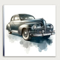 Oldtimer Auto Coupe 11 Wandbild Kunstdruck auf Leinwand | Wandbild Galerie