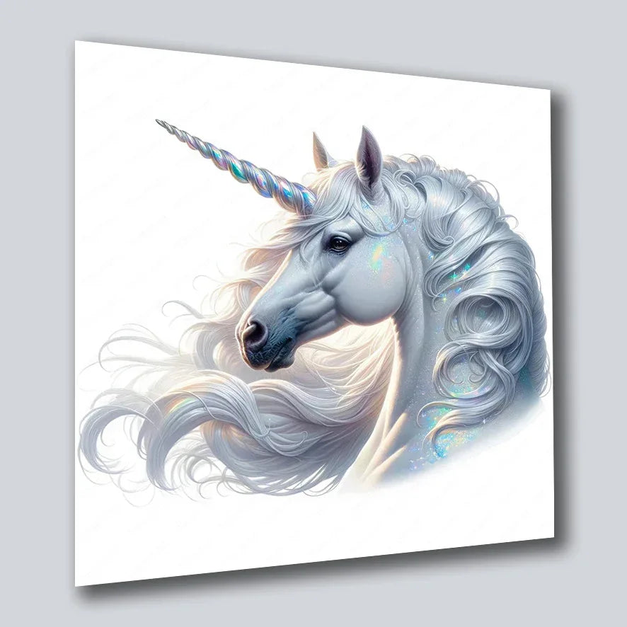 Einhorn Unicorn 3 Wandbild Kunstdruck auf Leinwand | Wandbild Galerie