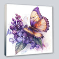 Wandbild Schmetterling 6 Kunstdruck auf Leinwand direkt zum Aufhängen | Wandbild Galerie