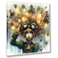 Wandbild Mädchen Elfe 10 Steampunk Kunstdruck auf Leinwand | Wandbild Galerie