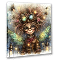 Wandbild Mädchen Elfe 9 Steampunk Kunstdruck auf Leinwand | Wandbild Galerie