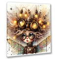 Wandbild Mädchen Elfe 6 Steampunk Kunstdruck auf Leinwand | Wandbild Galerie