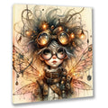 Wandbild Mädchen Elfe 3 Steampunk Kunstdruck auf Leinwand | Wandbild Galerie
