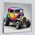 Wandbild Hot Rods 5 Car Kunstdruck auf Leinwand | Wandbild Galerie