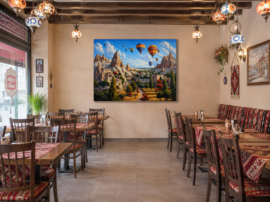 Wandbild Türkische Landschaft 1 Mediterrane Eleganz als Leinwandbild
