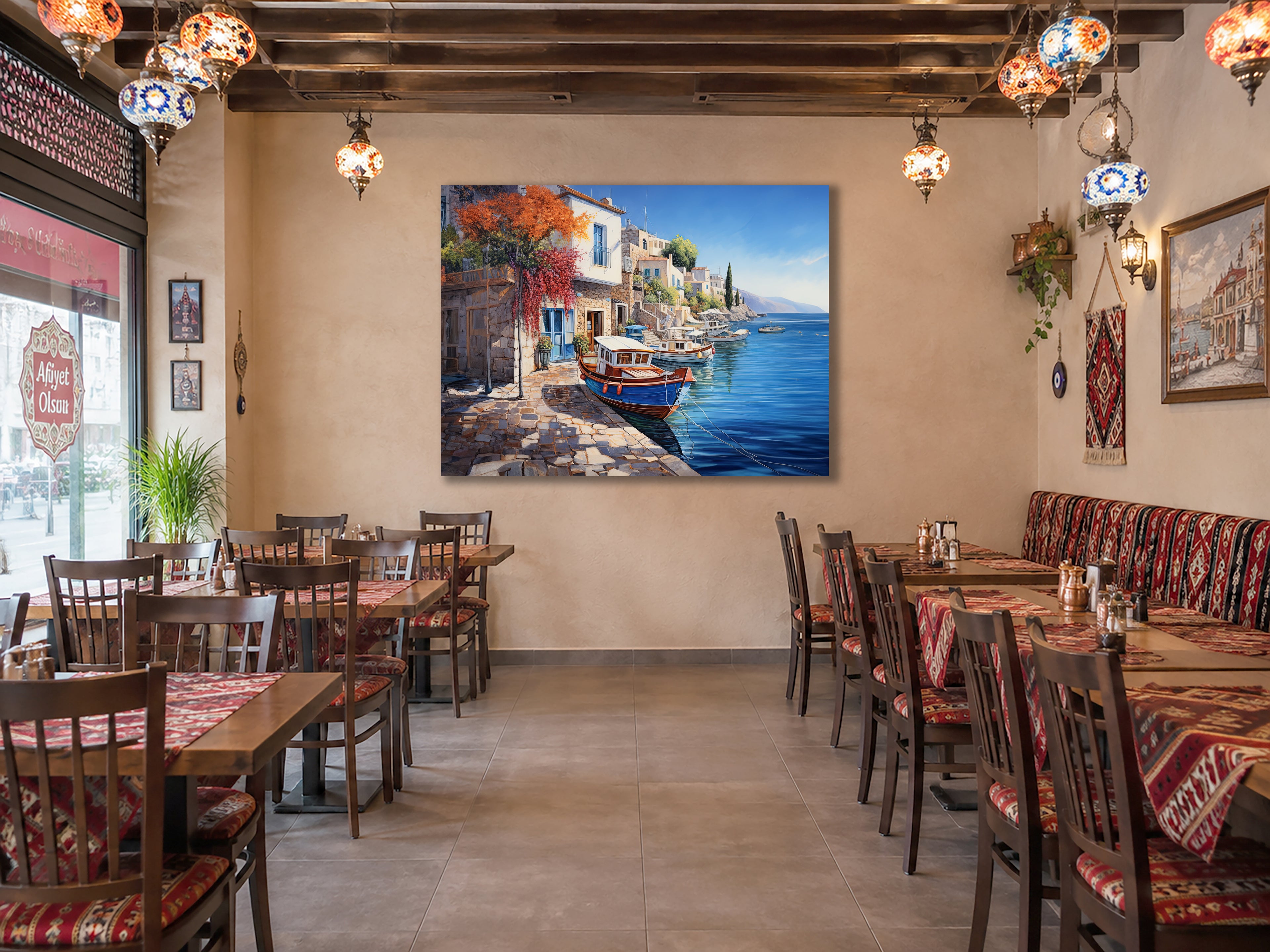 Wandbild Türkische Landschaft 7 Mediterrane Eleganz als Leinwandbild