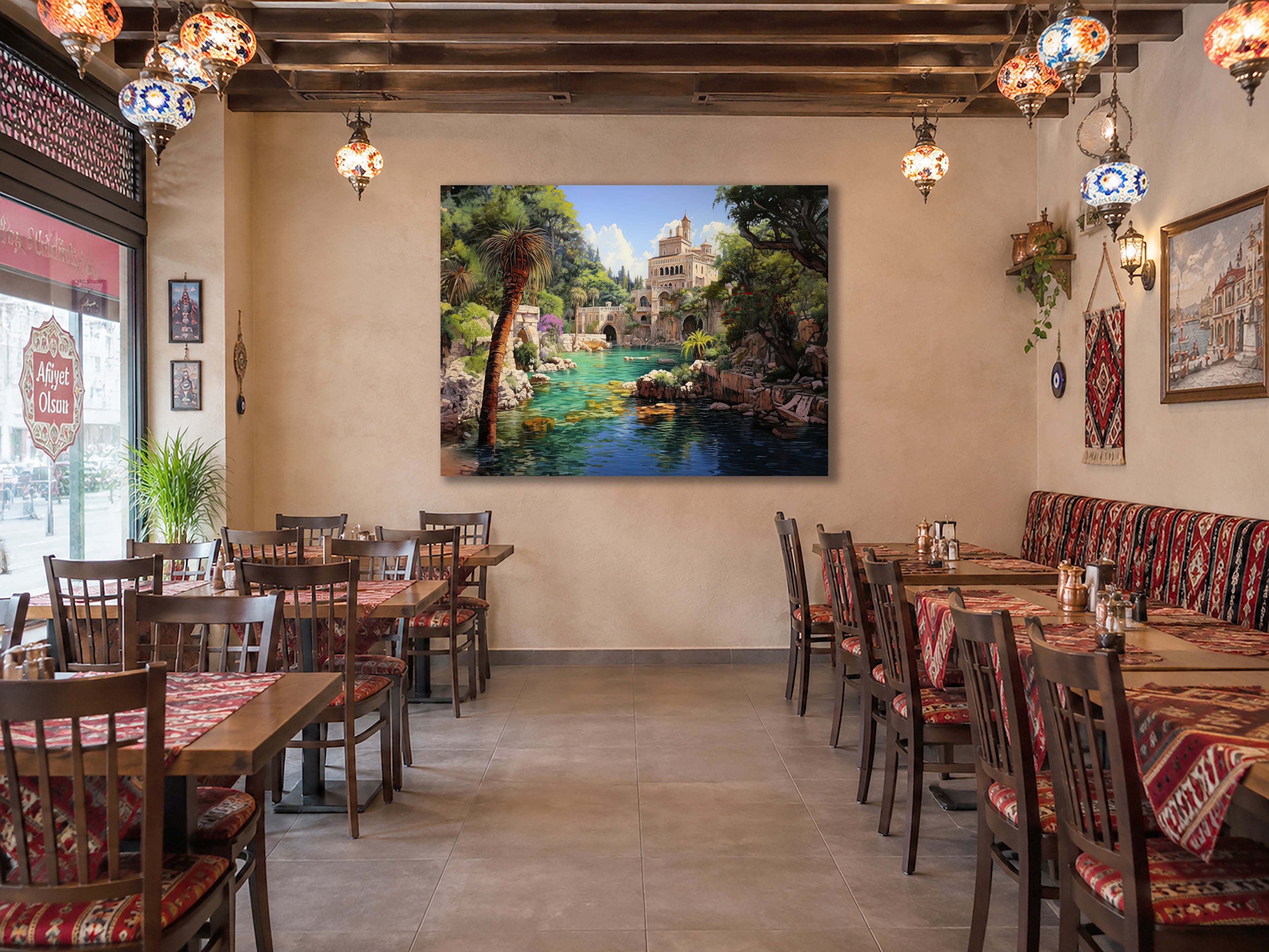 Wandbild Türkische Landschaft 4 Mediterrane Eleganz als Leinwandbild