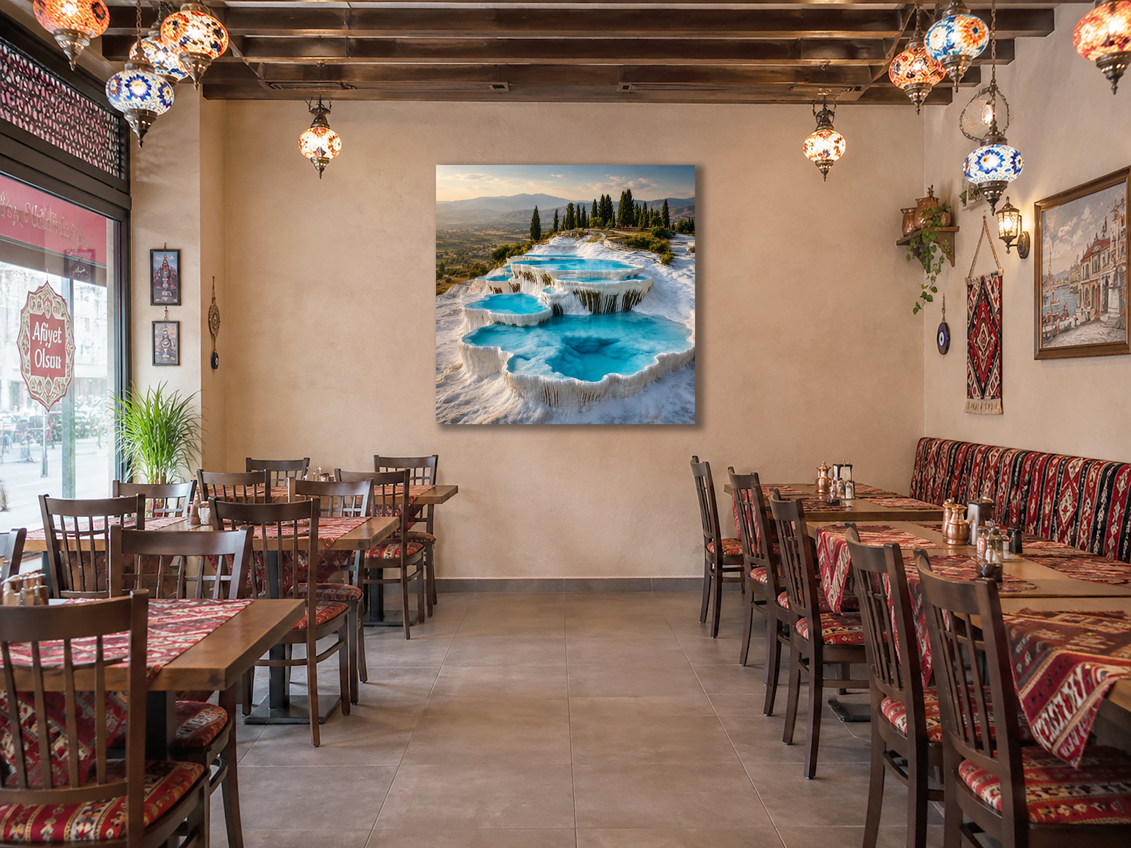 Wandbild Türkische Landschaft 8 Mediterrane Eleganz als Leinwandbild