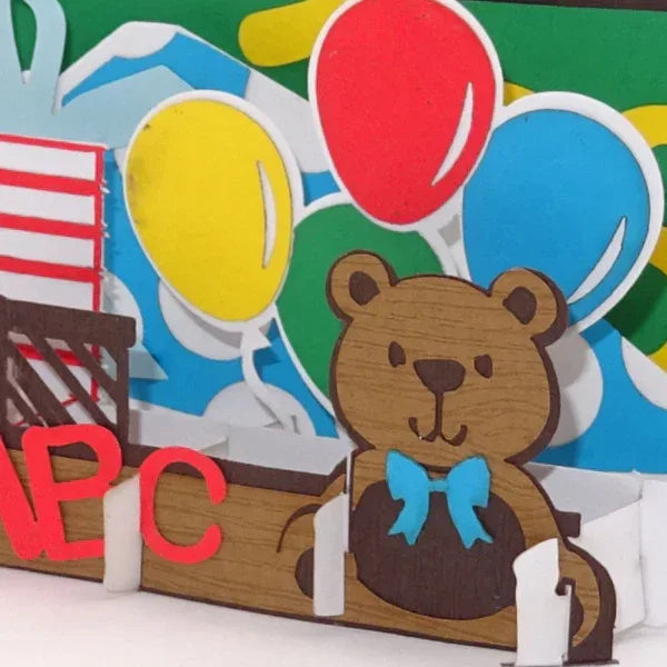 Pop Up Karte "Einschulung" Glückwunschkarte & Geschenkidee zum ersten Schultag | Wandbild Galerie