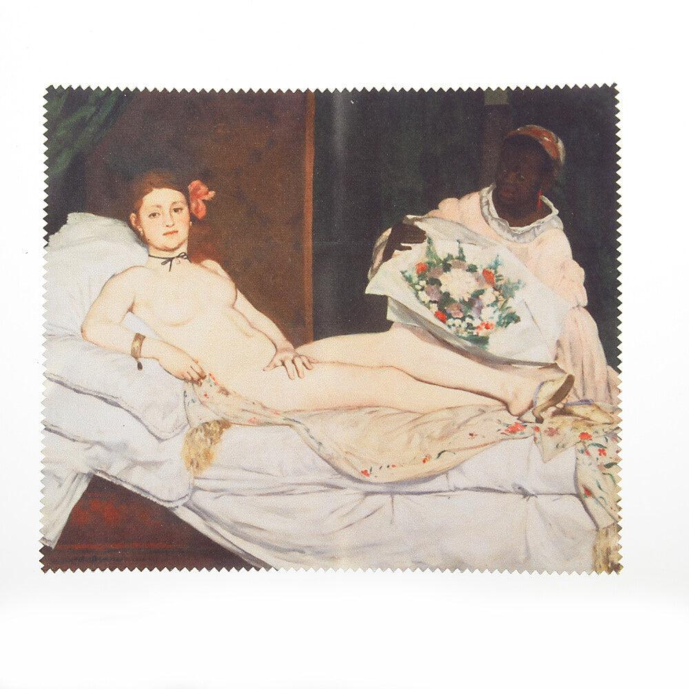 Brillenetui Manet Olympia Hartschale Brillenbox mit Putztuch | Wandbild Galerie