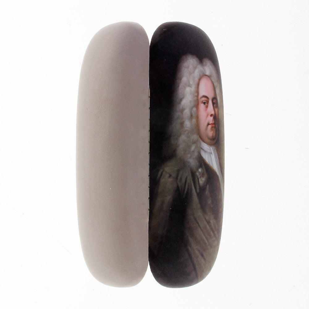 Brillenetui mit Putztuch Brillenbox microfaser bezogen Georg Friedrich Haendel | Wandbild Galerie