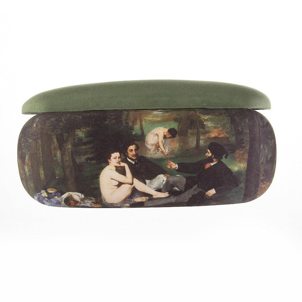 Brillenetui Manet Frühstück im Grünen Hartschale Brillenbox | Wandbild Galerie