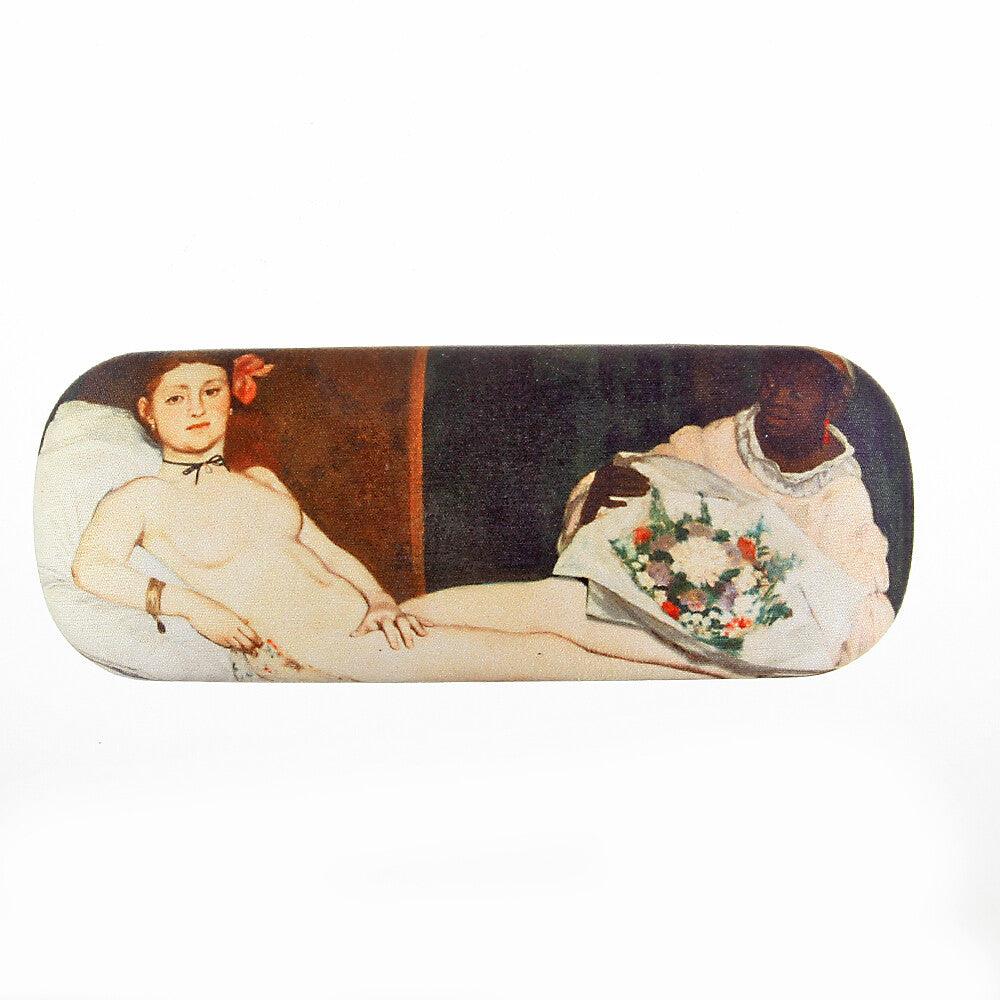 Brillenetui Manet Olympia Hartschale Brillenbox mit Putztuch | Wandbild Galerie