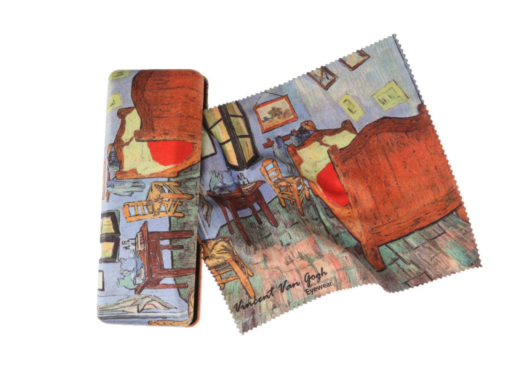 Brillenetui Vincent van Gogh Schlafzimmer Hartschale Brillenbox | Wandbild Galerie