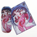 Brillenetui set mit Putztuch Mucha La Danse Hartschale Brillenbox Jugendstil | Wandbild Galerie